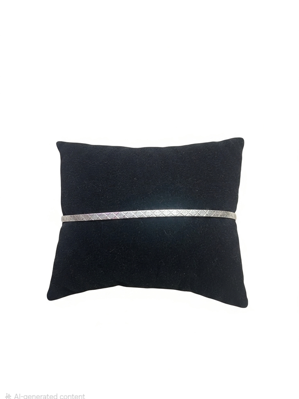 .925 Sterling Silver 8 in Textured Unisex Bracelet - Silver